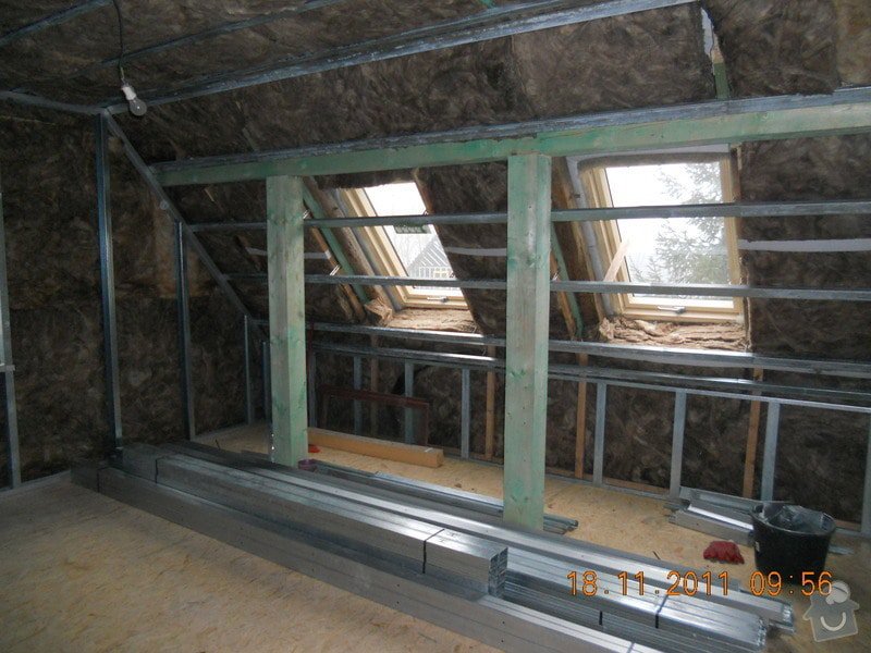 Rekonstrukce patra rodinného domu včetně výměny dřevěných částí střechy: DSCN0302