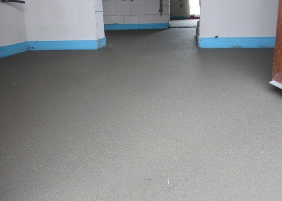 Realizace betonové podlahy