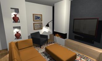 Návrh interiéru obytných prostor