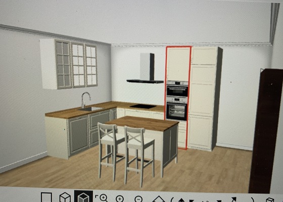 Montáž a připojení kuchyně IKEA + obklady + sádrokarton digestoř